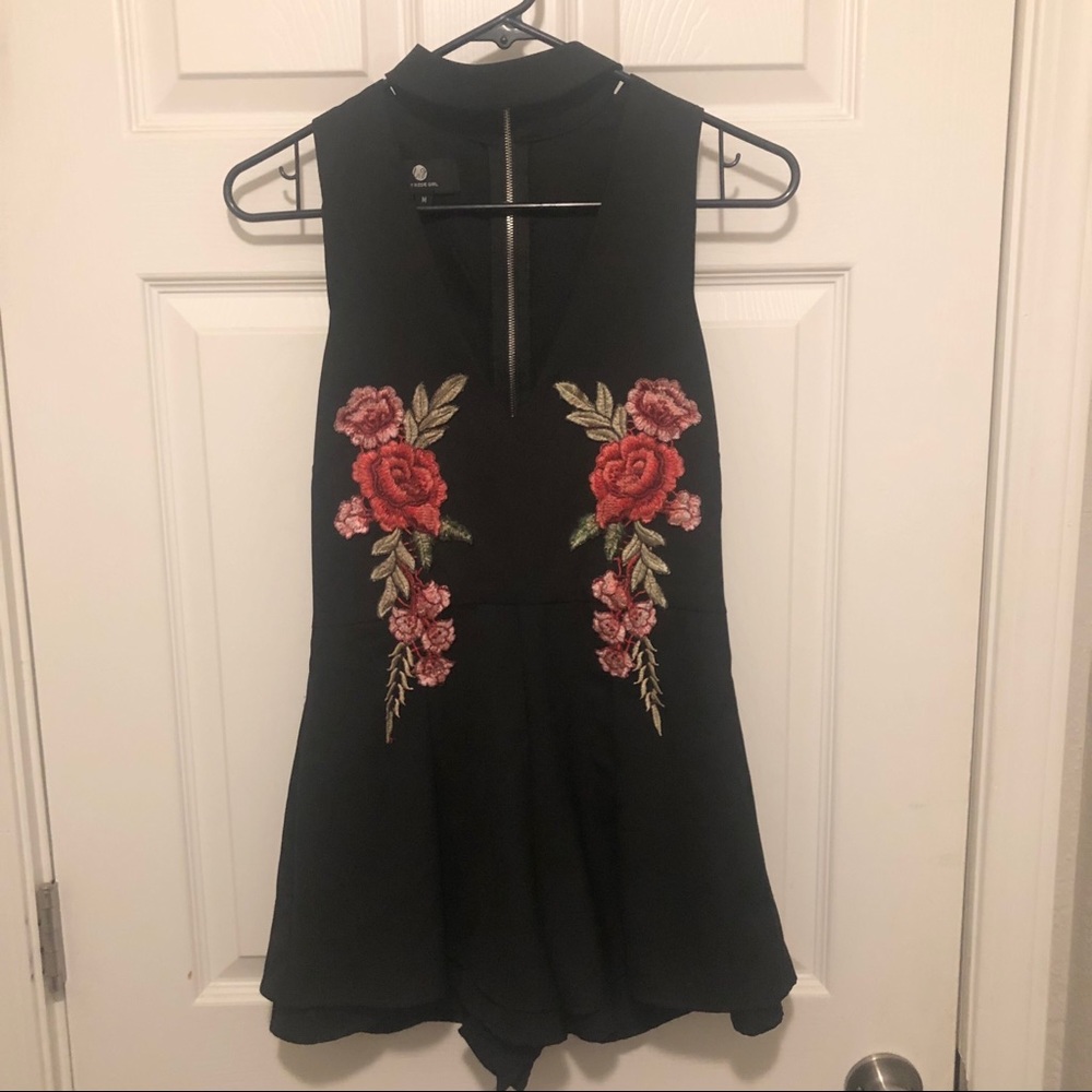 Lily Rosie Girl Romper Size Medium